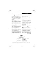 Preview for 3 page of Fujitsu LifeBook A6010 User Manual