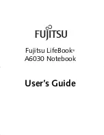 Fujitsu Lifebook A6030 User Manual preview