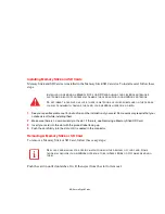 Предварительный просмотр 72 страницы Fujitsu Lifebook AH550 User Manual