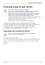 Preview for 19 page of Fujitsu LIFEBOOK AH552 Operating Manual