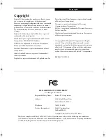 Preview for 1 page of Fujitsu LifeBook B2620 User Manual