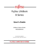 Fujitsu Lifebook B3020 User Manual preview