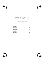 Preview for 5 page of Fujitsu LIFEBOOK Bay Projector Operating Manual