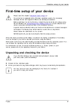 Preview for 23 page of Fujitsu LIFEBOOK E549 Operating Manual