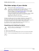 Preview for 20 page of Fujitsu LIFEBOOK E734 Operating Manual