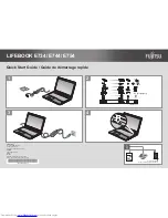 Fujitsu LIFEBOOK E734 Quick Start Manual предпросмотр