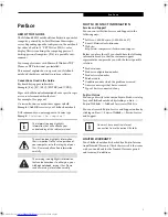 Preview for 9 page of Fujitsu LifeBook E8000 User Manual