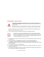 Preview for 61 page of Fujitsu Lifebook E8410 User Manual