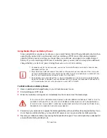 Preview for 81 page of Fujitsu Lifebook E8410 User Manual