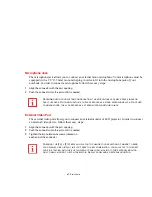 Preview for 102 page of Fujitsu Lifebook E8410 User Manual