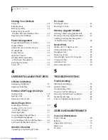 Preview for 6 page of Fujitsu Lifebook i-4187 User Manual