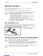 Предварительный просмотр 40 страницы Fujitsu Lifebook LH530 Operating Manual