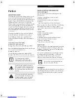 Preview for 9 page of Fujitsu LifeBook N3500 User Manual