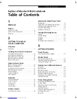 Preview for 3 page of Fujitsu Lifebook N3520 User Manual