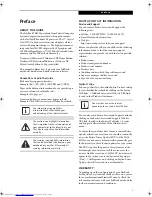 Предварительный просмотр 9 страницы Fujitsu Lifebook N6220 User Manual