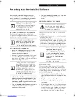 Preview for 67 page of Fujitsu Lifebook N6410 User Manual