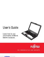 Fujitsu Lifebook N6470 User Manual preview