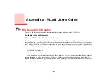 Preview for 138 page of Fujitsu Lifebook NH751 User Manual