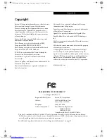 Preview for 1 page of Fujitsu LifeBook P-1032 User Manual