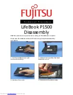 Fujitsu LifeBook P1500 Disassembly preview