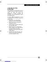 Предварительный просмотр 31 страницы Fujitsu Lifebook P1510 User Manual