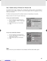 Preview for 7 page of Fujitsu LifeBook P2110 Manual