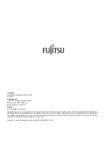 Preview for 4 page of Fujitsu LIFEBOOK P3110 Operating Manual