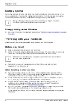 Preview for 16 page of Fujitsu LIFEBOOK P3110 Operating Manual