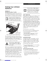 Предварительный просмотр 33 страницы Fujitsu Lifebook P7000 series User Manual