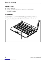 Предварительный просмотр 32 страницы Fujitsu Lifebook P701 Operating Manual