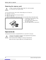 Предварительный просмотр 42 страницы Fujitsu Lifebook P701 Operating Manual