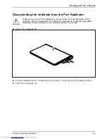 Предварительный просмотр 51 страницы Fujitsu Lifebook P701 Operating Manual