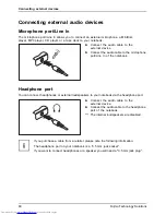 Предварительный просмотр 64 страницы Fujitsu Lifebook P701 Operating Manual