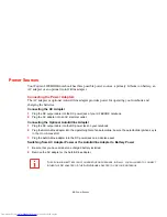 Preview for 45 page of Fujitsu Lifebook P701 User Manual