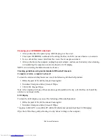 Preview for 105 page of Fujitsu Lifebook P701 User Manual