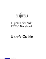 Preview for 2 page of Fujitsu Lifebook P7230 User Manual