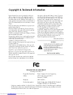 Preview for 4 page of Fujitsu Lifebook P7230 User Manual