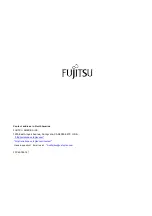 Предварительный просмотр 2 страницы Fujitsu LIFEBOOK P727 Operating Manual