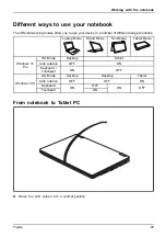 Предварительный просмотр 31 страницы Fujitsu LIFEBOOK P728 Operating Manual