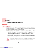 Preview for 60 page of Fujitsu Lifebook P770 User Manual