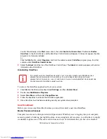 Preview for 164 page of Fujitsu Lifebook P770 User Manual