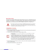 Предварительный просмотр 72 страницы Fujitsu Lifebook P771 User Manual