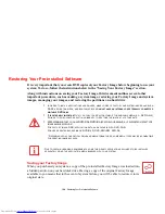 Preview for 104 page of Fujitsu Lifebook P771 User Manual