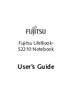 Preview for 2 page of Fujitsu LifeBook S2210 User Manual