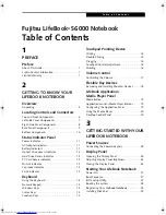 Preview for 3 page of Fujitsu Lifebook S6220 User Manual