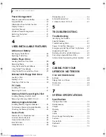 Preview for 4 page of Fujitsu Lifebook S6220 User Manual