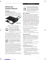 Preview for 35 page of Fujitsu Lifebook S6220 User Manual