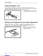 Preview for 44 page of Fujitsu LifeBook S6420 Operating Manual