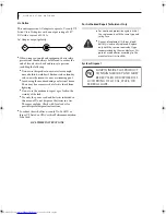 Preview for 2 page of Fujitsu Lifebook S7020 User Manual