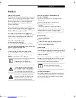 Preview for 9 page of Fujitsu Lifebook S7020 User Manual